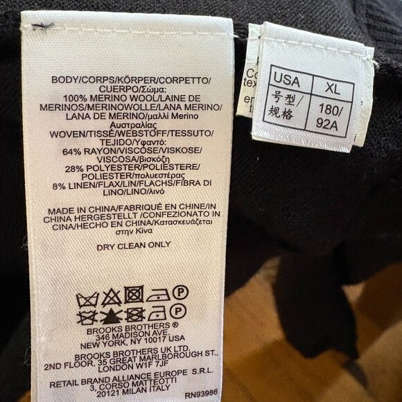 Brooks Brothers Merino Wool Floral Lightweight Cardigan Women’s XL - Picture 5 of 5